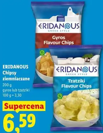 Lidl ERIDANOUS Chipsy ziemniaczane oferta