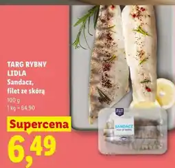 Lidl Targ Rybny Lidla Sandacz, filet ze skórą oferta