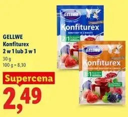 Lidl GELLWE Konfiturex oferta