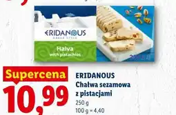 Lidl ERIDANOUS Chałwa sezamowa z pistacjami oferta