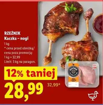 Lidl Rzeźnik Kaczka - nogi oferta