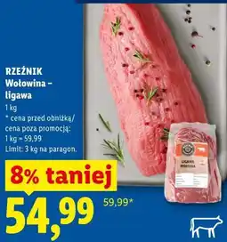 Lidl RZEŹNIK Wołowina - ligawa oferta