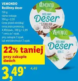 Lidl VEMONDO Roślinny deser oferta
