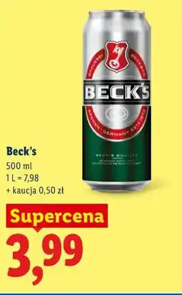Lidl Beck's oferta
