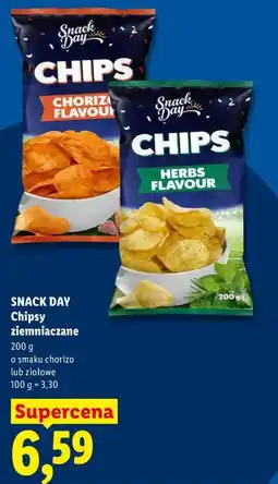 Lidl SNACK DAY Chipsy ziemniaczane oferta