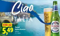 Lidl Peroni Nastro Azzurro oferta