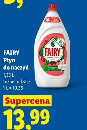 Lidl Fairy Płyn do naczyń oferta