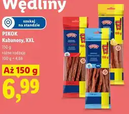 Lidl PIKOK Kabanosy, XXL oferta