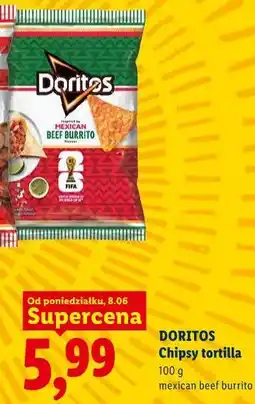 Lidl DORITOS Chipsy tortilla oferta