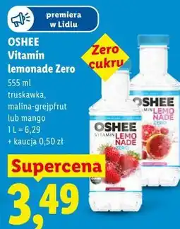 Lidl OSHEE Vitamin lemonade Zero oferta