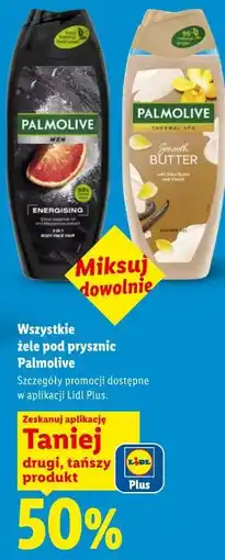 Lidl Wszystkie żele pod prysznic Palmolive oferta