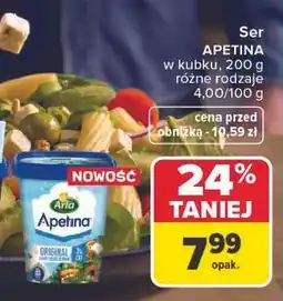 Carrefour Ser Apetina w kubku oferta