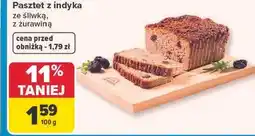 Carrefour Pasztet z indyka ze śliwką, z żurawiną oferta