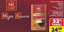 Carrefour Kawa mielona MK Café Crema oferta