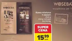 Carrefour Kawa mielona Woseba Ti Meriti oferta