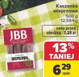 Carrefour Kaszanka wieprzowa oferta