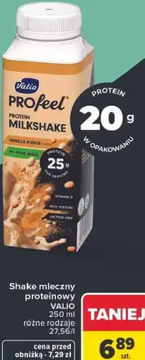 Carrefour Shake mleczny proteinowy Valio Profeel oferta