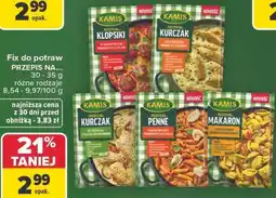 Carrefour Kamis Fix do potraw PRZEPIS NA oferta