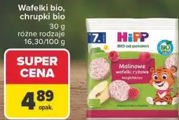 Carrefour HiPP Wafelki bio, chrupki bio oferta
