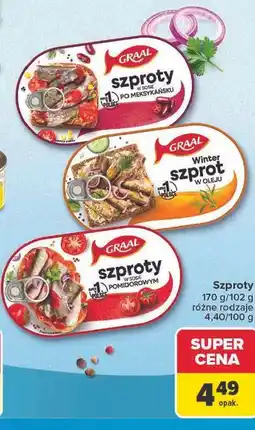 Carrefour Graal Szproty oferta