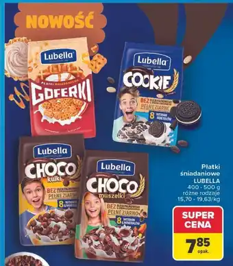 Carrefour Płatki śniadaniowe Lubella oferta