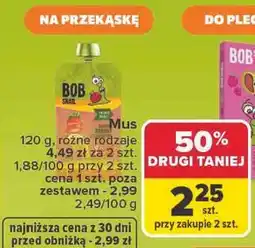 Carrefour Przekąska owocowa Bob Snail oferta