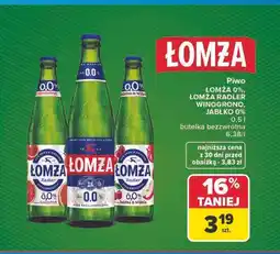 Carrefour Piwo Łomża oferta