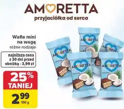 Carrefour Wafle mini na wagę Amoretta oferta