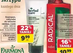 Carrefour Herbal Care Szampon, odżywka do włosów oferta