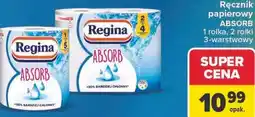 Carrefour Ręcznik papierowy ABSORB Regina oferta