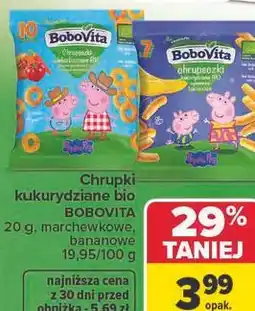 Carrefour BoboVita Chrupki kukurydziane bio oferta