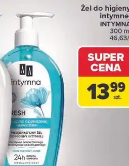 Carrefour Żel do higieny intymnej INTYMNA AA oferta