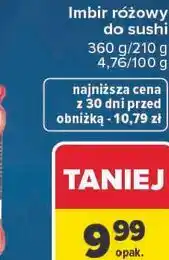 Carrefour Imbir różowy do sushi House of Asia oferta