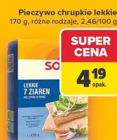 Carrefour Sonko Pieczywo chrupkie lekkie oferta