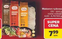 Carrefour TaoTao Makaron ryżowy oferta