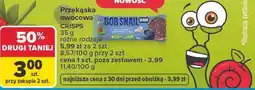 Carrefour Przekąska owocowa CRISPS Bob Snail oferta
