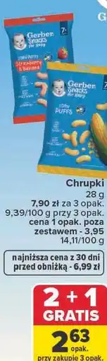 Carrefour Gerber Chrupki oferta