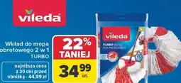 Carrefour Vileda Wkład do mopa obrotowego 2 w 1 TURBO oferta