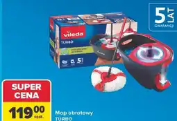 Carrefour Vileda Mop obrotowy TURBO oferta