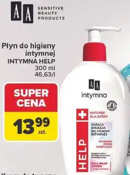 Carrefour Płyn do higieny intymnej INTYMNA HELP AA oferta