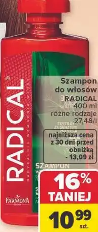 Carrefour Radical Szampon do włosów oferta