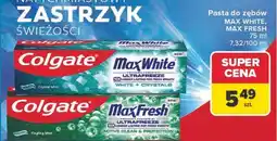 Carrefour Colgate Max White / Max Fresh Pasta do zębów oferta