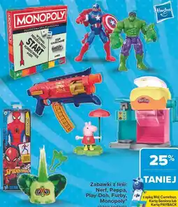 Carrefour Nerf, Peppa, Play-Doh, Furby, Monopoly Zabawki oferta