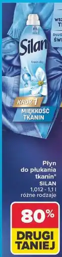 Carrefour Płyn do płukania tkanin Silan oferta