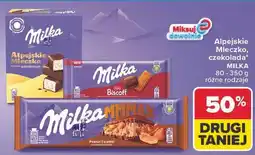Carrefour Alpejskie Mleczko, czekolada MILKA oferta