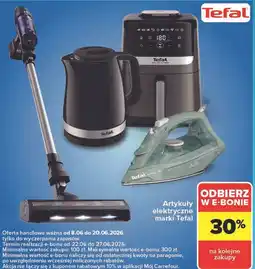 Carrefour Artykuły elektryczne Tefal oferta