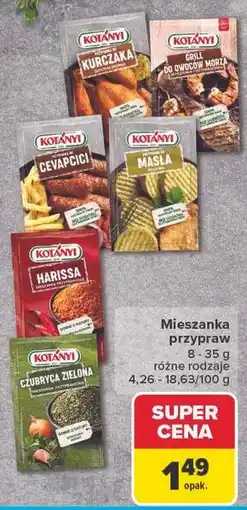 Carrefour Kotányi Mieszanka przypraw oferta