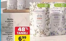 Carrefour Cleanic Mydło w płynie zapas oferta