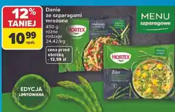 Carrefour Hortex Danie ze szparagami mrożone / Zupa oferta