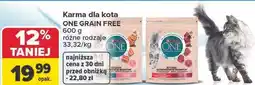 Carrefour Karma dla kota Purina ONE GRAIN FREE oferta